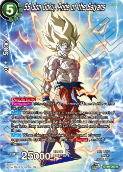 SS Son Goku, Pride of the Saiyans