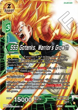 SS3 Gotenks, Warrior's Growth (V.1 - Starter Rare)