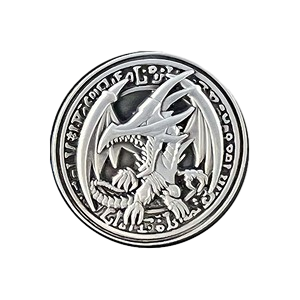 YCS Pre-Register "Red-Eyes Black Dragon" Coin (Silver)