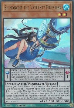 Shinonome the Vaylantz Priestess (V.1 - Ultra Rare)