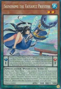 Shinonome the Vaylantz Priestess (V.2 - Collectors Rare)