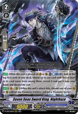 Seven Seas Sword King, Nighthaze [V Format]