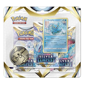 Silver Tempest: Manaphy 3-Pack Blister