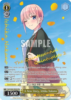 A New Story, Ichika Nakano (V.2 - Super Rare)