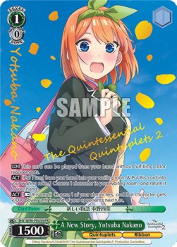 A New Story, Yotsuba Nakano (V.2 - Super Rare)