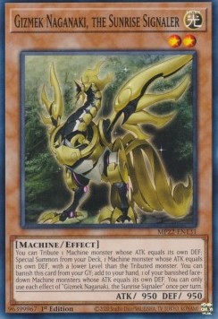 Gizmek Naganaki, the Sunrise Signaler