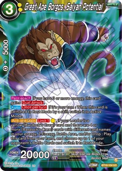 Great Ape Borgos, Saiyan Potential