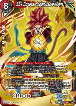 SS4 Gogeta, Indomitable Might (V.1 - Super Rare)