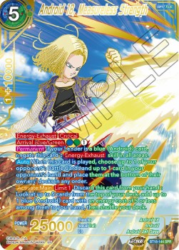 Android 18, Measureless Strength (V.2 - Special Rare)