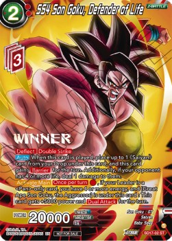 SS4 Son Goku, Defender of Life (V.3 - Promo)