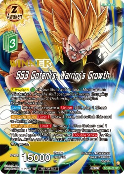 SS3 Gotenks, Warrior's Growth (V.3 - Promo)