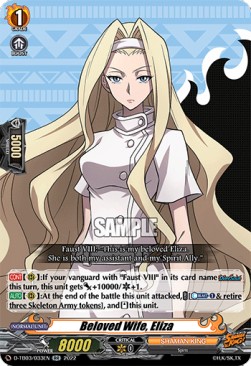 Beloved Wife, Eliza [D Format] (V.1 - Double Rare)