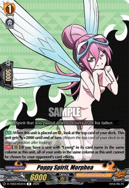 Poppy Spirit, Morphea [D Format] (V.1 - Rare)