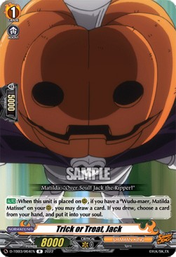 Trick or Treat, Jack [D Format] (V.1 - Rare)