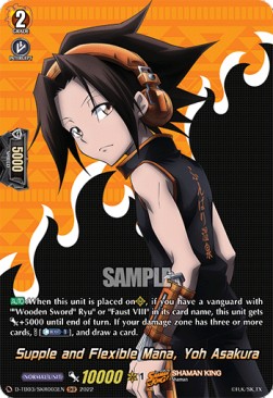 Supple and Flexible Mana, Yoh Asakura [D Format] (V.2 - Feature Rare)