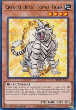 Crystal Beast Topaz Tiger