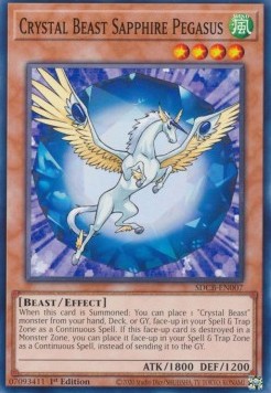 Crystal Beast Sapphire Pegasus