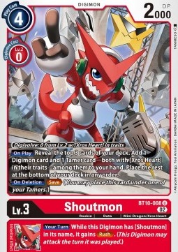 Shoutmon (BT10-008)