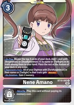 Nene Amano (BT10-092)