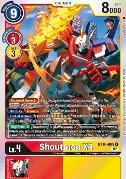 Shoutmon X4 (BT10-009)