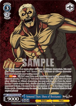 Armored Titan: Show of Resistance (V.2 - Feature Rare)