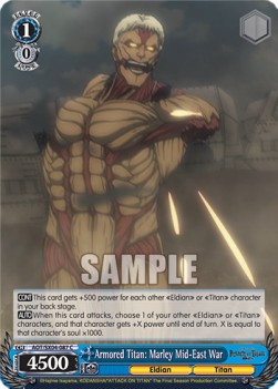 Armored Titan: Marley Mid-East War