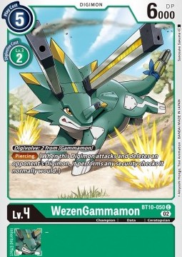 WezenGammamon (BT10-050)