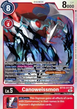 Canoweissmon (BT10-011)