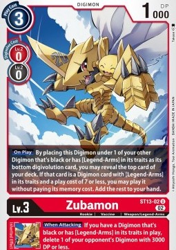 Zubamon (ST13-02)