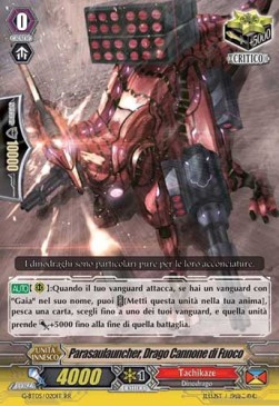 Cannon Fire Dragon, Parasaulauncher [G Format] (V.1 - Double Rare)