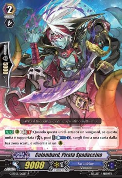 Pirate Swordsman, Colombard [G Format]