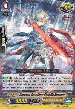 Straight Jewel Knight, Bartram [G Format]