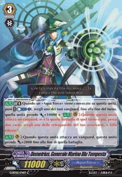 Blue Storm Marine General, Demetrius [G Format]