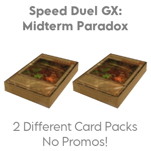 Speed Duel GX: Midterm Paradox Decks Only (2 Card Packs)