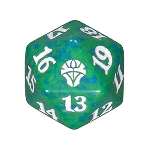 Dominaria United: D20 Die (Green)