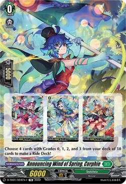 Announcing Wind of Spring, Corphie [D Format] (V.3 - Common)