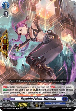 Psychic Prima, Miranda [D Format]