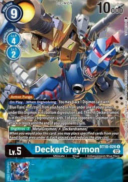 DeckerGreymon (BT10-026) (V.2)