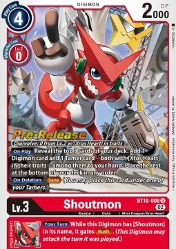 Shoutmon (BT10-008)