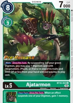 Ajatarmon (BT10-053)