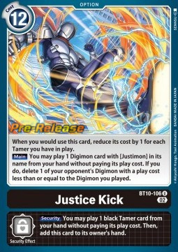 Justice Kick (BT10-106)