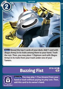 Buzzing Fist (BT10-107)