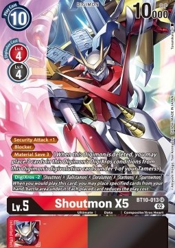 Shoutmon X5 (BT10-013) (V.2)