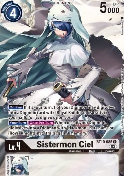 Sistermon Ciel (BT10-085) (V.2)