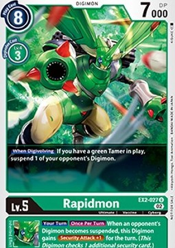 Rapidmon (EX2-027)