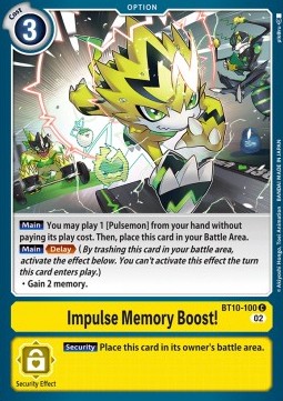 Impulse Memory Boost! (BT10-100)