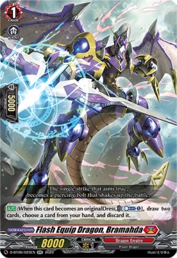 Flash Equip Dragon, Bramahda [D Format] (V.1 - Double Rare)