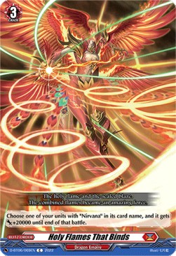 Holy Flames That Binds [D Format]