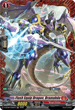 Flash Equip Dragon, Bramahda [D Format] (V.2 - Feature Rare)