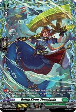 Battle Siren, Theodosia [D Format] (V.2 - Feature Rare)